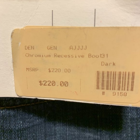 Genetic Denim~ NWT!!~ Men's Boot-Cut Jeans - Picture 3 of 16